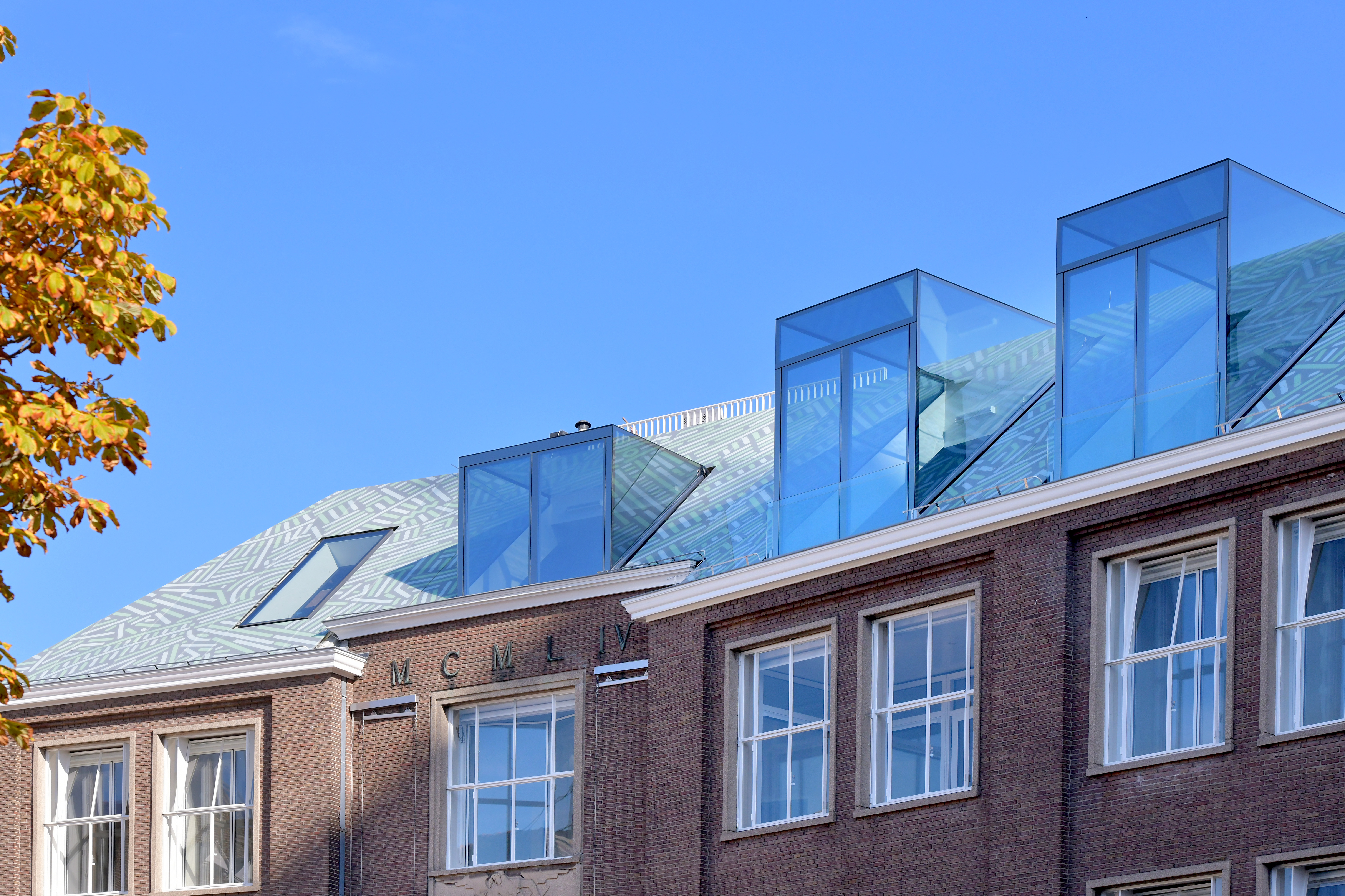 Glazen dakkappelen Hegius in Deventer