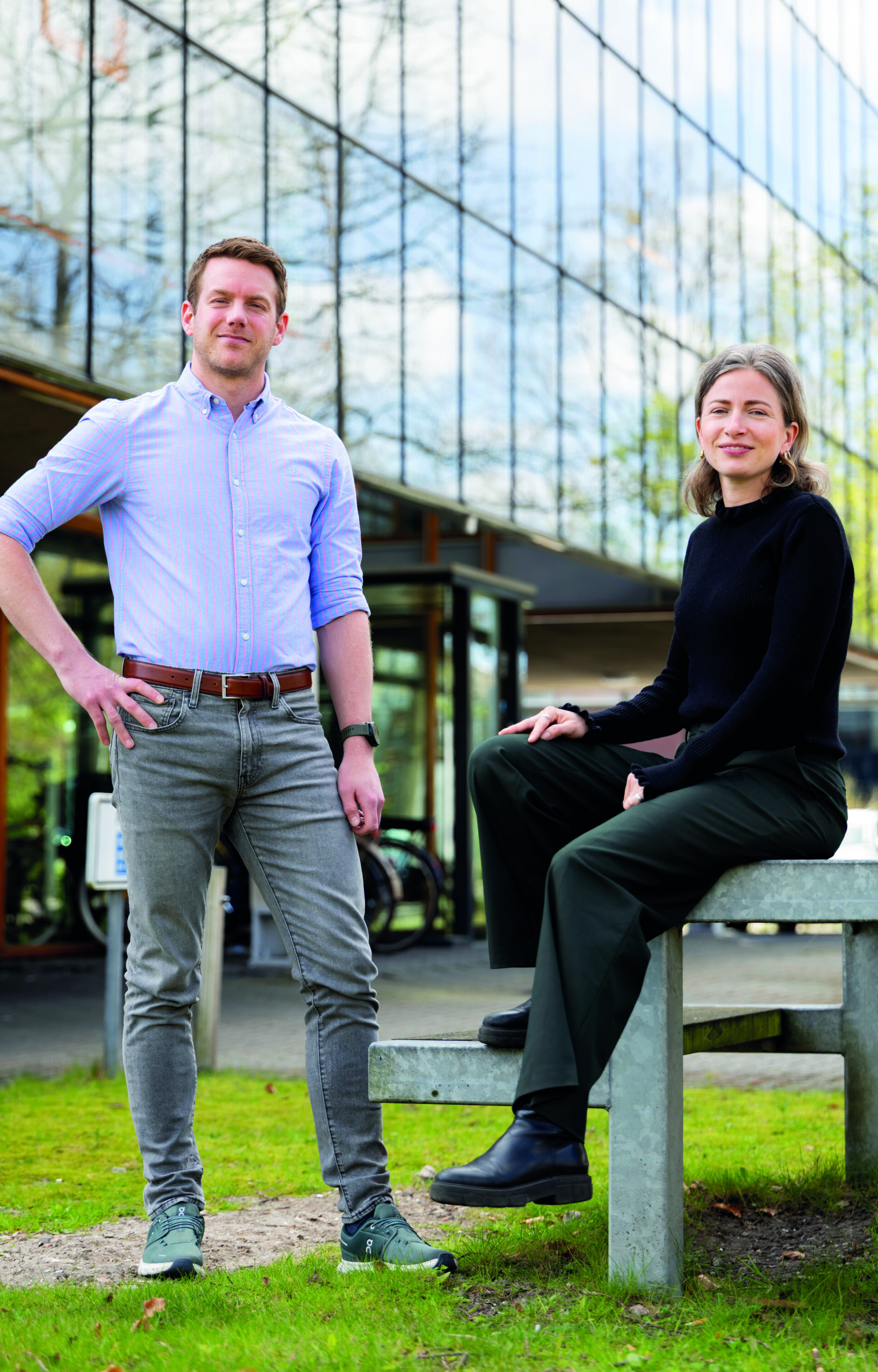 Portret Charley Meyer en Jelle Roks